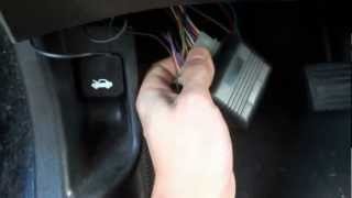 disable car alarm of car befor giving to truck driver
